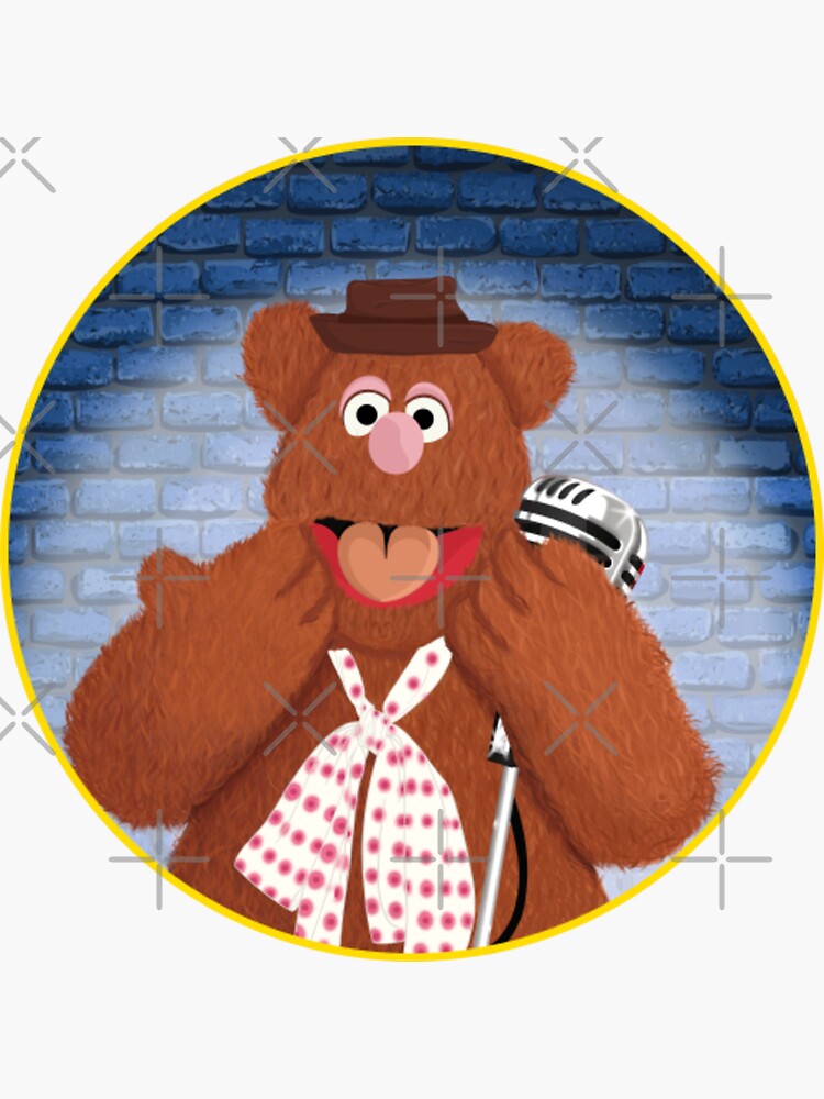 Fozzie Bear Sticker For Sale By Michaelrojas1 Redbubble