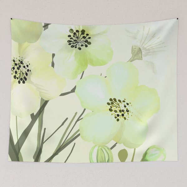 Item preview, Yellow Floral Art  designed and sold by Tshirtstory.