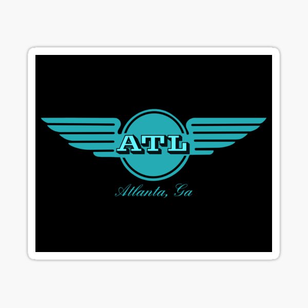 Item preview, Atlanta Georgia GA Airport Code ATL designed and sold by Lartheviking.