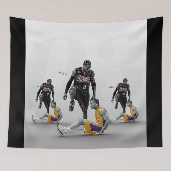 Item preview, Allen Iverson Posterized Tyronn Lue designed and sold by MichaelBK11.