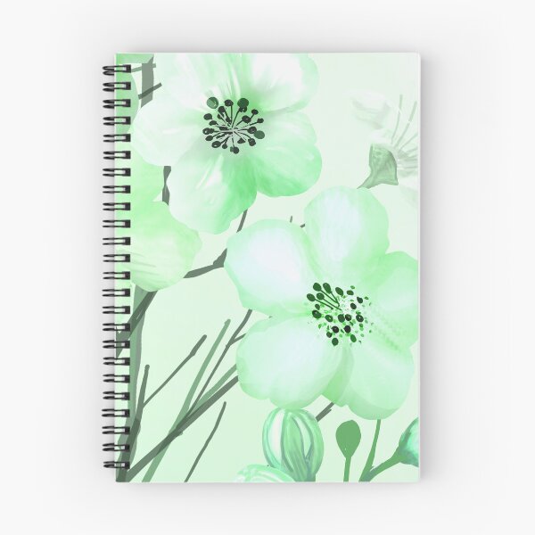 Item preview, Light Green Floral Art  designed and sold by Tshirtstory.