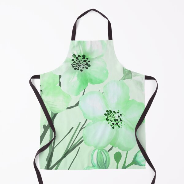 Item preview, Light Green Floral Art designed and sold by Tshirtstory.