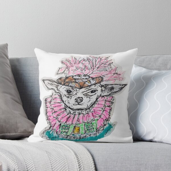 Item preview, Chihuahua Pretty - Ink Sketch in Colour designed and sold by whatnick.