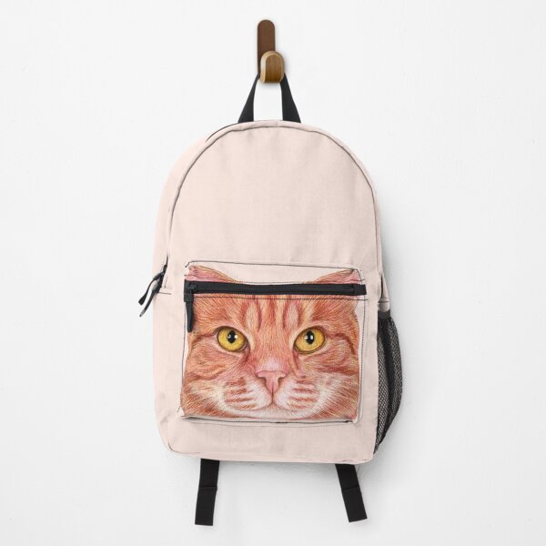 Item preview, Square cat drawing with colored pencils designed and sold by DipakSonarArt.
