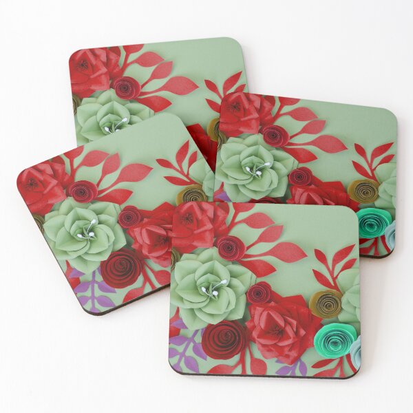 Item preview, Red Flowers Art  designed and sold by Tshirtstory.