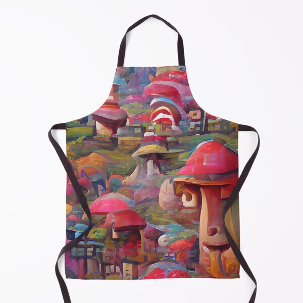 Item preview, Mushroom village designed and sold by Laree  Jones.