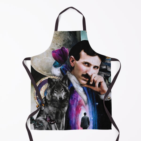 Item preview, Nikola Tesla Scientist Science Inventions 369 Universe designed and sold by Seruni Artworks.