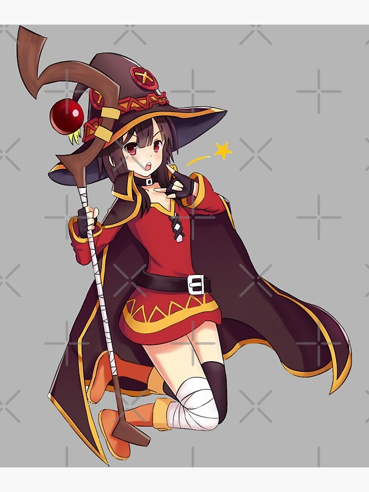 Konosuba Megumin For Men Women Poster For Sale By Mathildejean Redbubble 1202