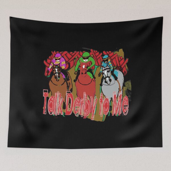 Item preview, Talk Derby to Me Horse Racing Apparel and Gifts   designed and sold by Oscucas.