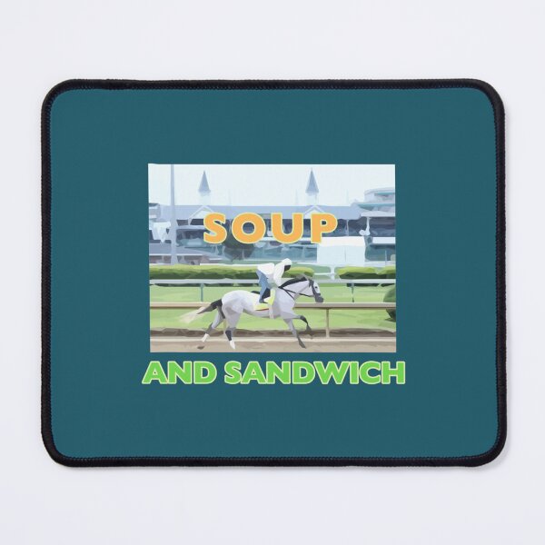 Item preview, Soup And Sandwich -  Horseracing   designed and sold by Oscucas.