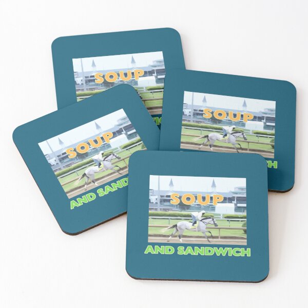 Item preview, Soup And Sandwich -  Horseracing   designed and sold by Oscucas.