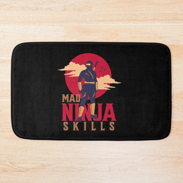 Item preview, Mad Ninja Skills Ninjutsu Dad Ninja designed and sold by CattlettArt.