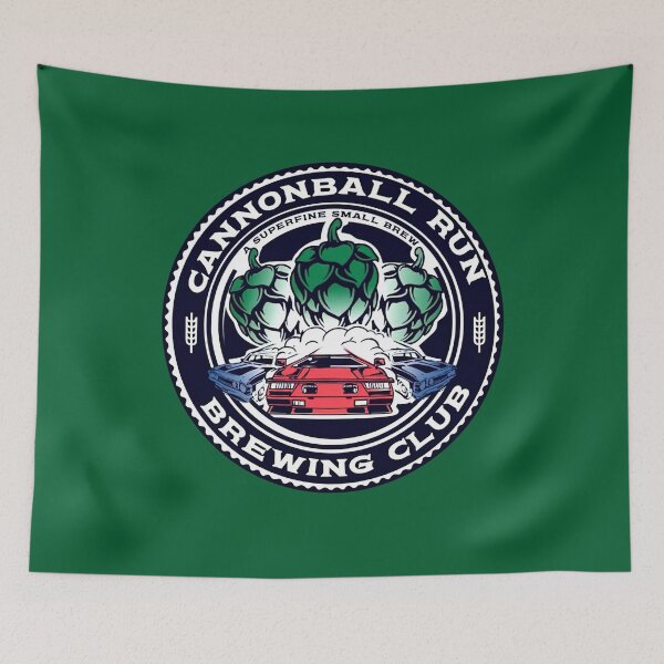 Item preview, Cannonball Run X Brewing Club 2 designed and sold by ErikYSTORE.