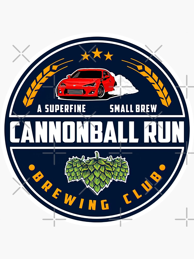 The Cannonball Run Art Print for Sale by ourkid