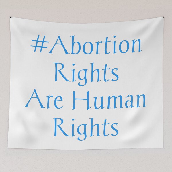 Item preview, #Abortion Rights Are Human Rights designed and sold by Santus.