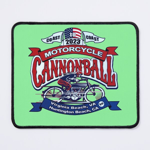Item preview, Motorcycle Cannonball Run, VA, CA, 2023 designed and sold by ErikYSTORE.