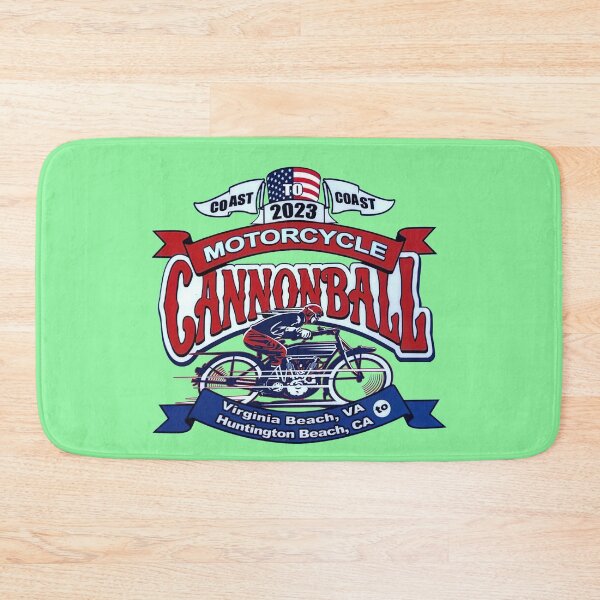 Item preview, Motorcycle Cannonball Run, VA, CA, 2023 designed and sold by ErikYSTORE.