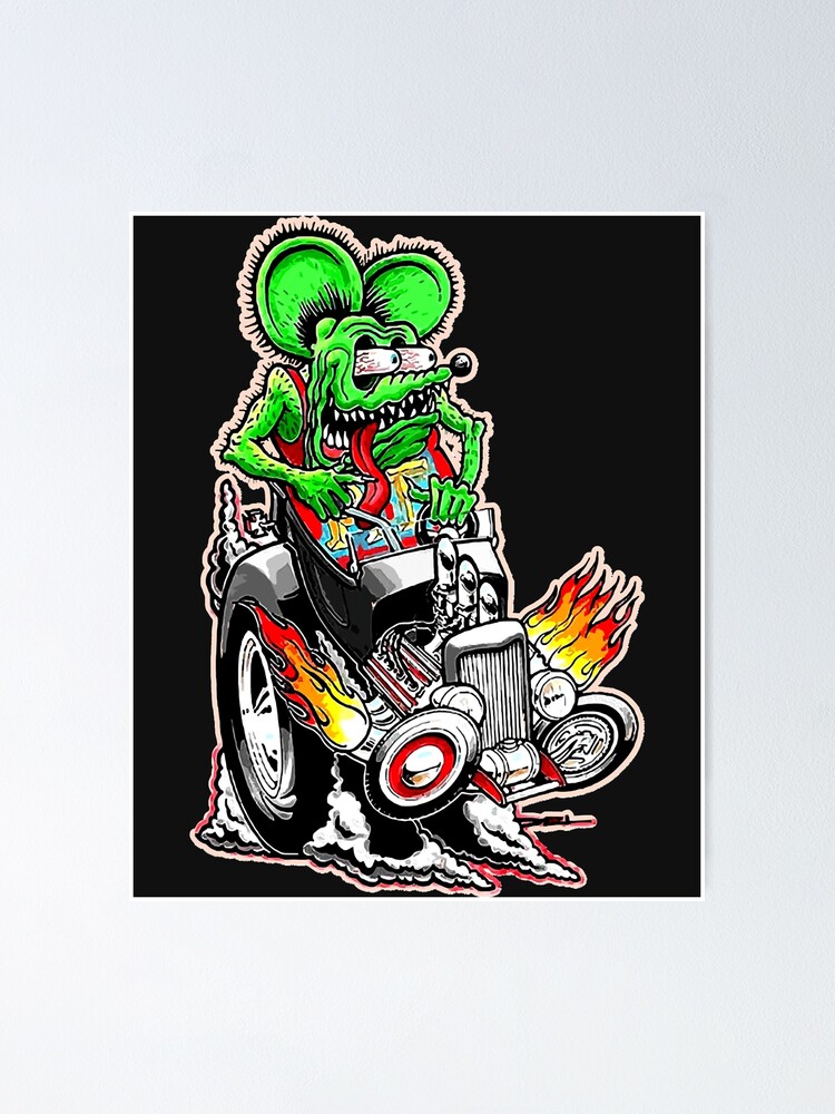 "Official rat fink original merchandise" Poster for Sale by Clifton137