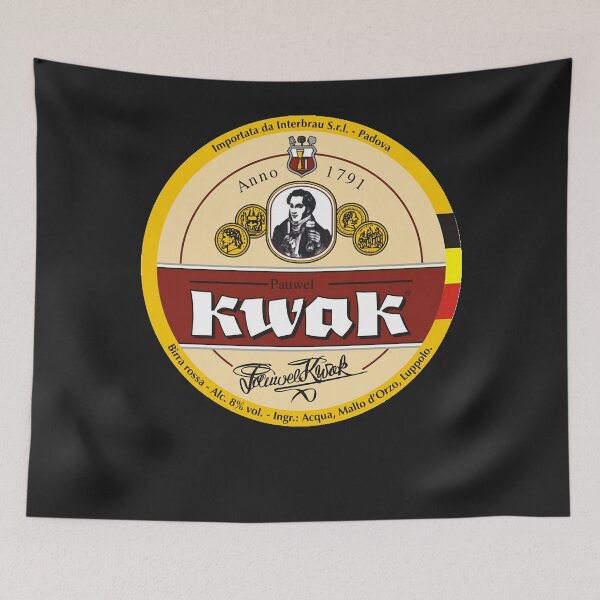 Item preview, Belgian kwak beer logo local beer brewery logo designed and sold by DanielRamirez66.