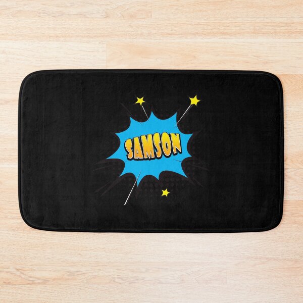 Item preview, Comic Book Speech Bubble Font First Name Samson Sticker designed and sold by donnielnah.