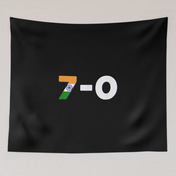 Item preview, India 7 Pakistan 0 Indian Cricket 2019 Jersey Sticker designed and sold by krnnvrstacy.