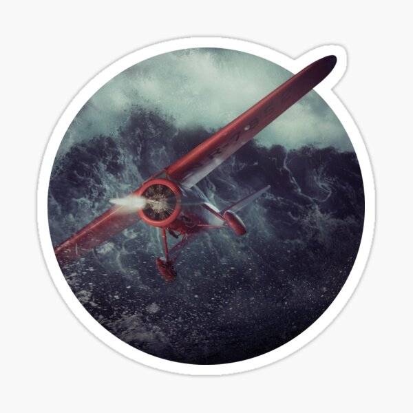 Amelia Earhart Sticker