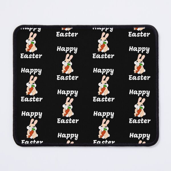 Item preview, Happy Easter Cute Bunny, white text designed and sold by JRice66.