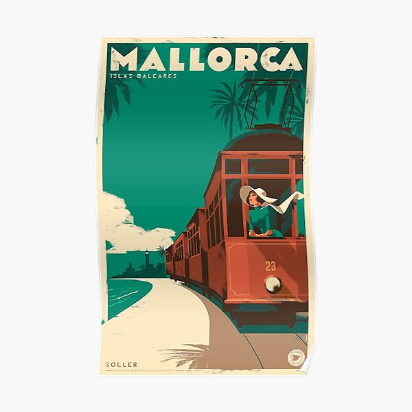 Mallorca Spanien Poster