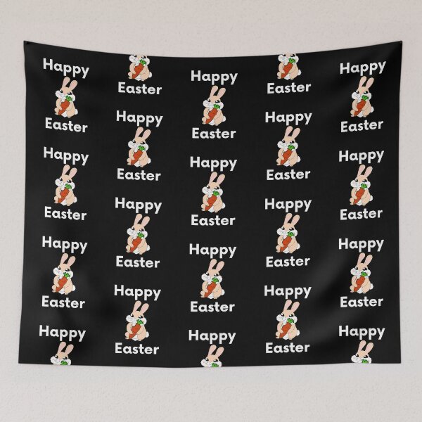 Item preview, Happy Easter Bunny, white text designed and sold by JRice66.