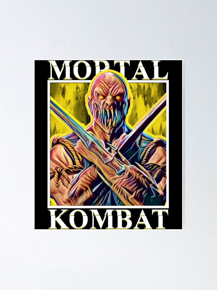 Mortal Kombat Baraka Smile Sticker for Sale by Shinobi23