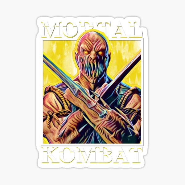 Baraka mortal kombat Sticker for Sale by SkeleMod