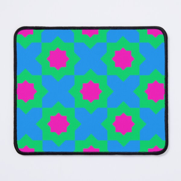 Item preview, Polysexual Pride Star Pattern designed and sold by PatternSalad.