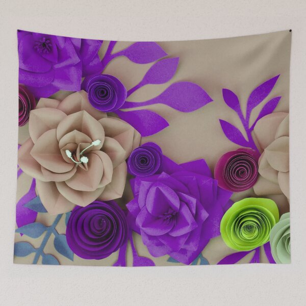 Item preview, Purple Flowers Art  designed and sold by Tshirtstory.