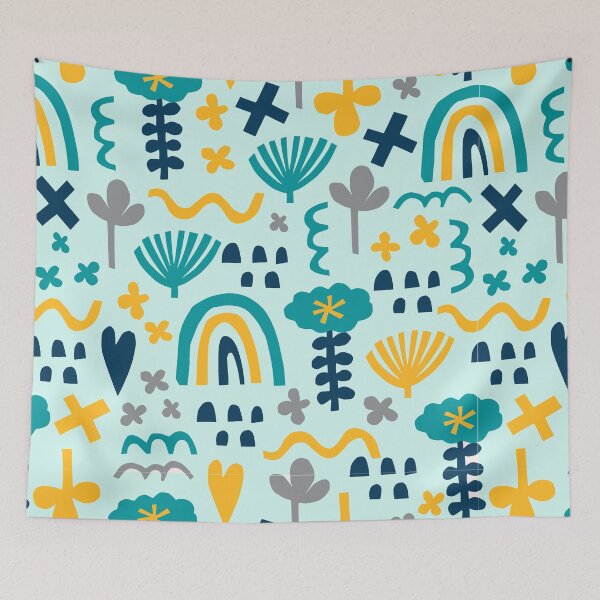 Item preview, Bright & Colorful Abstract Pattern designed and sold by PeachyLitchi.