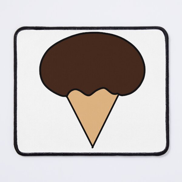 Item preview, chocolate cone ice cream brown color designed and sold by khulisara246.