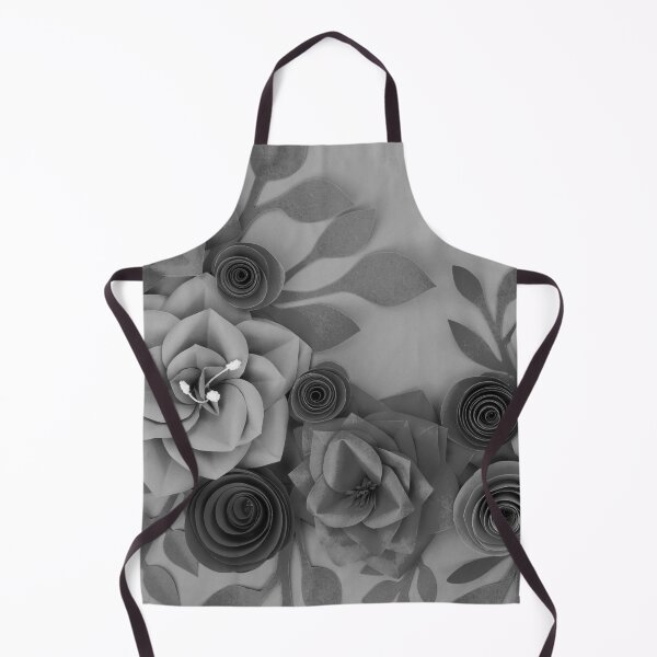 Item preview, Black Grey Flowers Art designed and sold by Tshirtstory.