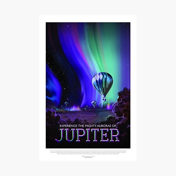 Item preview, NASA Space Tourism Posters: Jupiter designed and sold by nadegata.