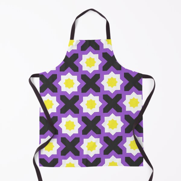 Item preview, Nonbinary Pride Star Pattern designed and sold by PatternSalad.
