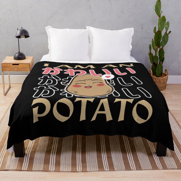 Item preview, I Am Kawaii Potato Funny Anime Potato designed and sold by Merchandiser099.
