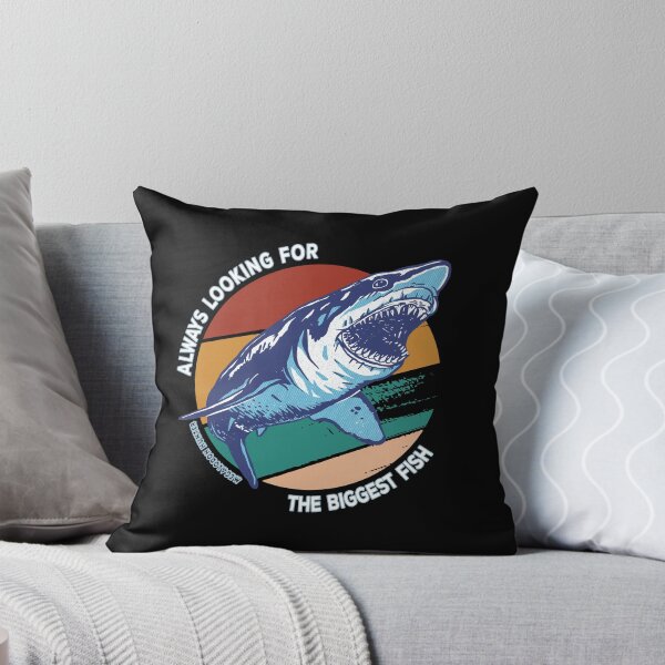 Item preview, Always Looking For The Biggest Fish Megalodon Love designed and sold by Merchandiser099.