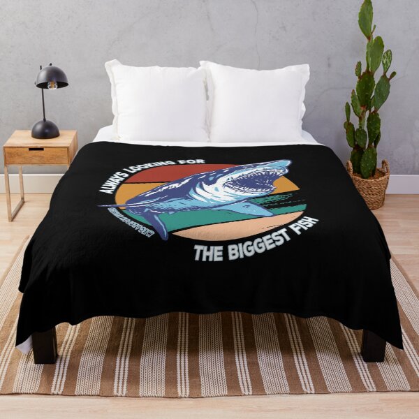 Item preview, Always Looking For The Biggest Fish Megalodon Love designed and sold by Merchandiser099.