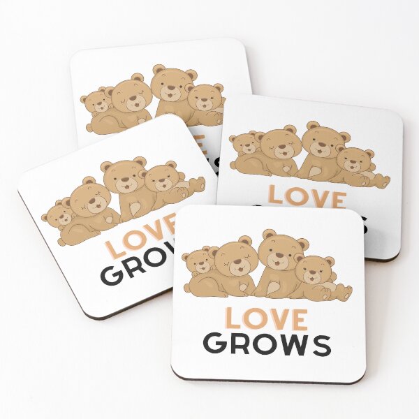Item preview, Love Grows Bears Family designed and sold by TruLuv.