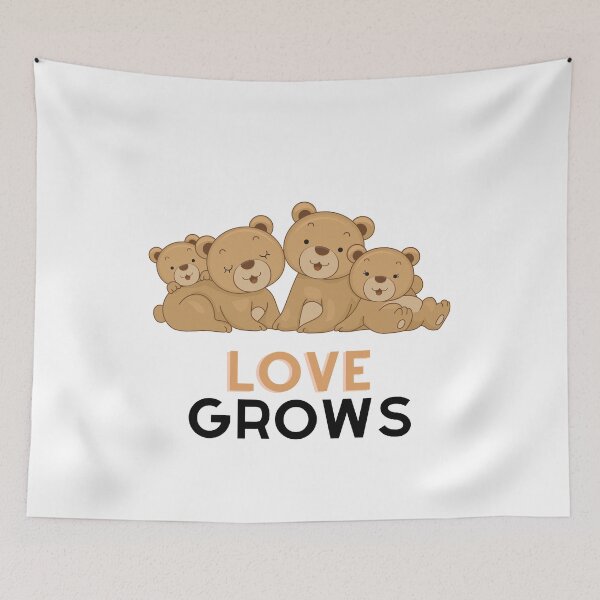 Item preview, Love Grows Bears Family designed and sold by TruLuv.