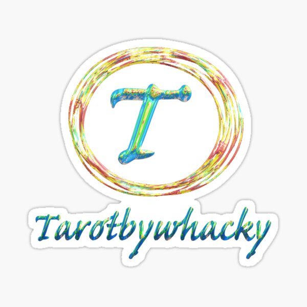 Tarotbywhacky logo Sticker