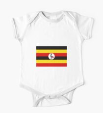 UGANDA FLAG One Piece - Short Sleeve