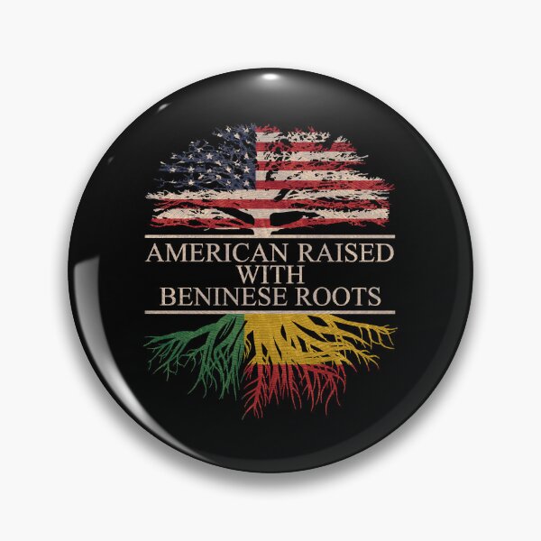 Item preview, American Raised with Beninese Roots designed and sold by Braxton Mueller.