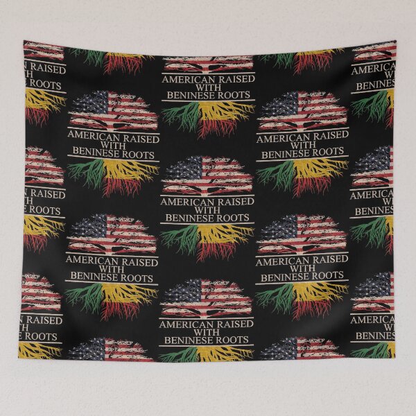 Item preview, American Raised with Beninese Roots designed and sold by Braxton Mueller.