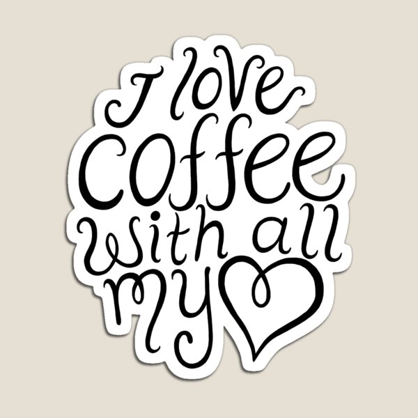 Item preview, Amo el café con todo mi corazón designed and sold by LotsOfLowe.