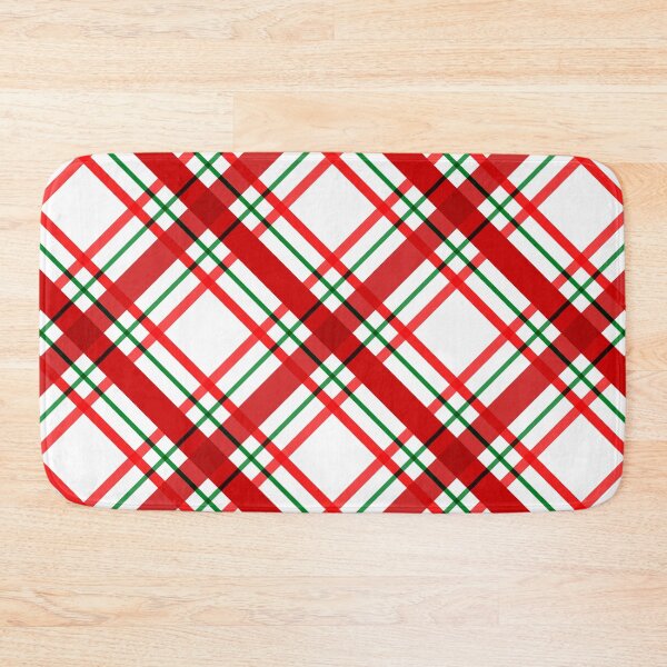 Item preview, Red White Christmas Style Pattern designed and sold by A&K Art Zone.