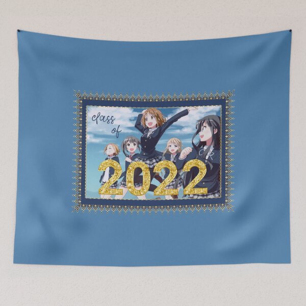 Item preview, K-ON Class of 2022 (on Blue) designed and sold by epinkb.